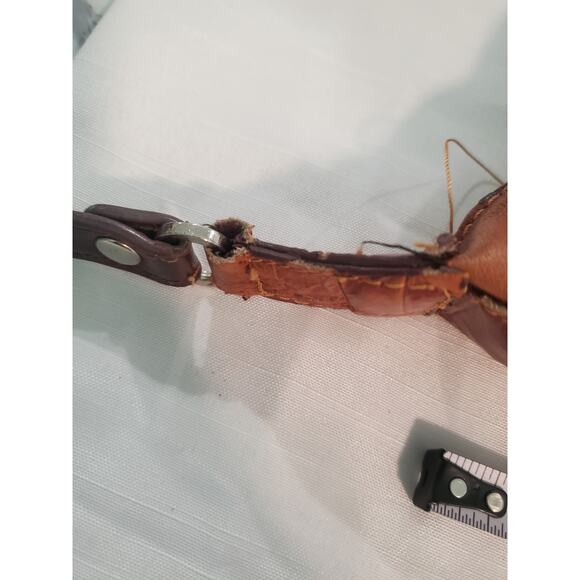 Vintage bag Brown Leather Brighton design MC Satchel Shoulder Bag. A12 - Picture 4 of 5